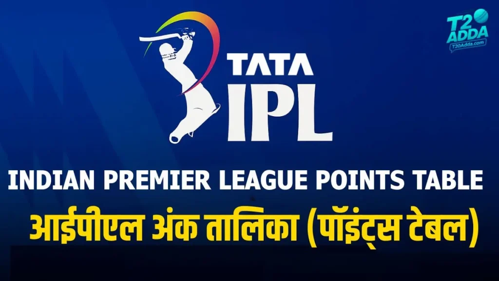 Indian Premier League Points Table 2025 Indian Premier League Points Table 2025