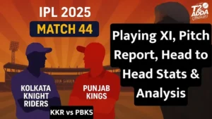IPL 2025: KKR vs PBKS Match – Playing XI, Pitch Report, Head to Head Stats & Analysis